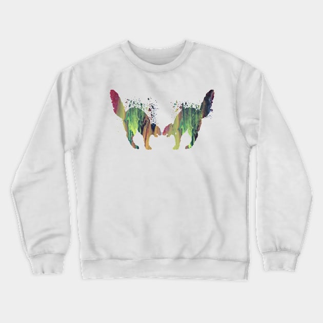 Crazy Cats Crewneck Sweatshirt by TheJollyMarten